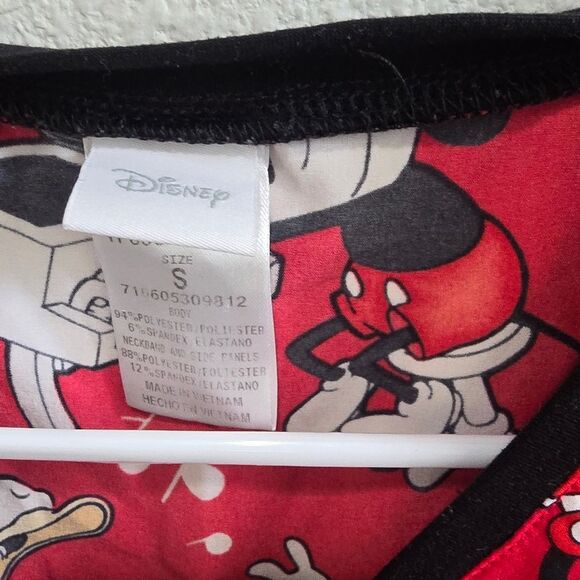 Disney's Mickey & Minnie scrub top size small - Picture 5 of 5